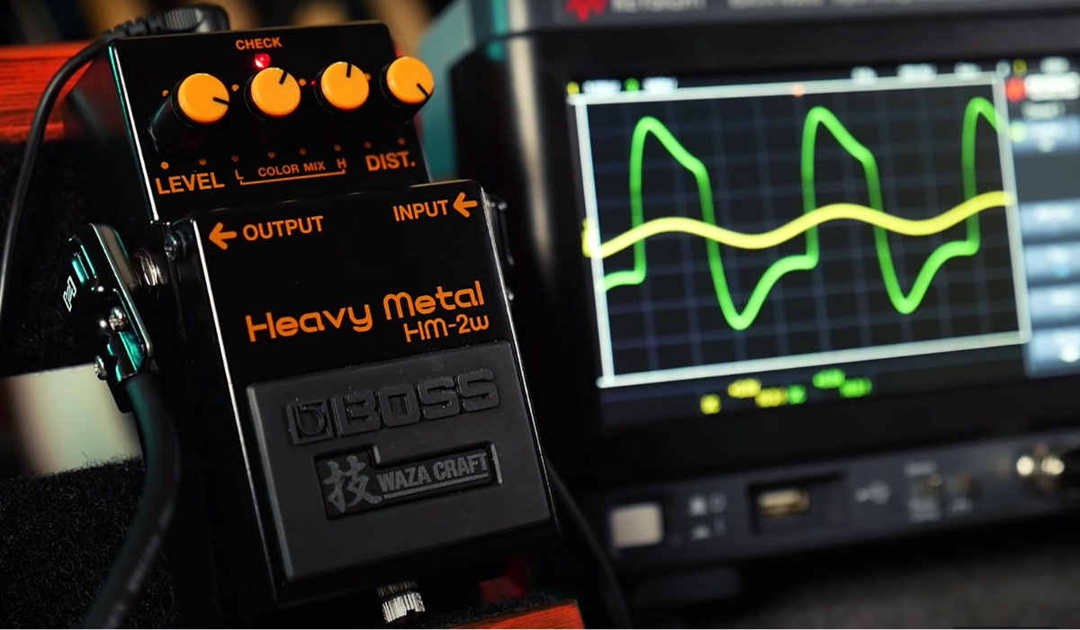 BOSS HM-2W Heavy Metal Distorção Edição Especial WAZA CRAFT