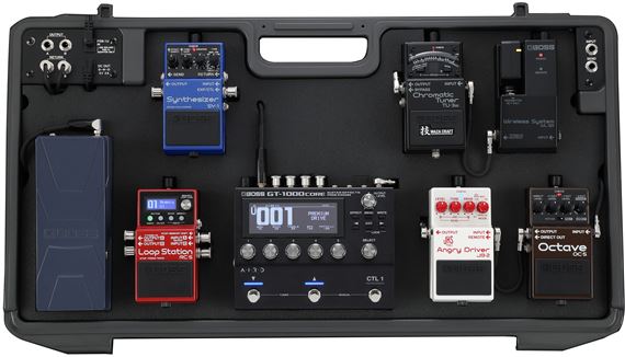 BOSS BCB-90X Pedalboard para 9 Pedais Compactos Efeitos