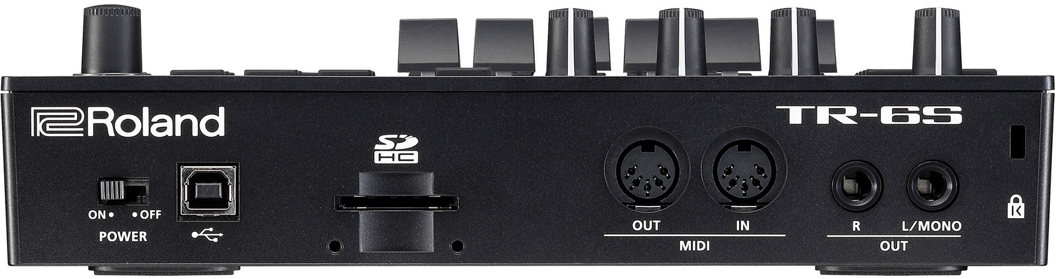 Roland TR-6S caixa de ritmos para m&uacute;sica eletr&oacute;nica