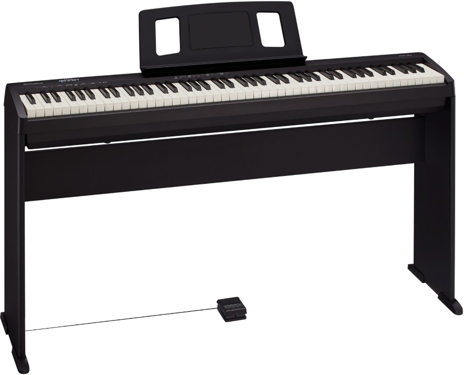 Roland FP-10 Preto STAND PACK