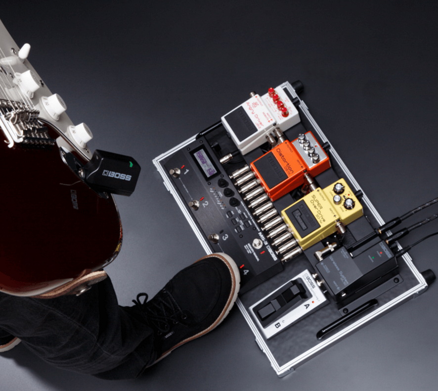 BOSS WL-50 Sistema Sem-fios para Pedalboards GUITARRA e BAIXO