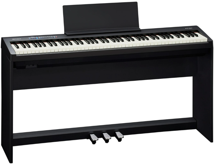 Roland FP-30X BK COMPLETE STAND PACK