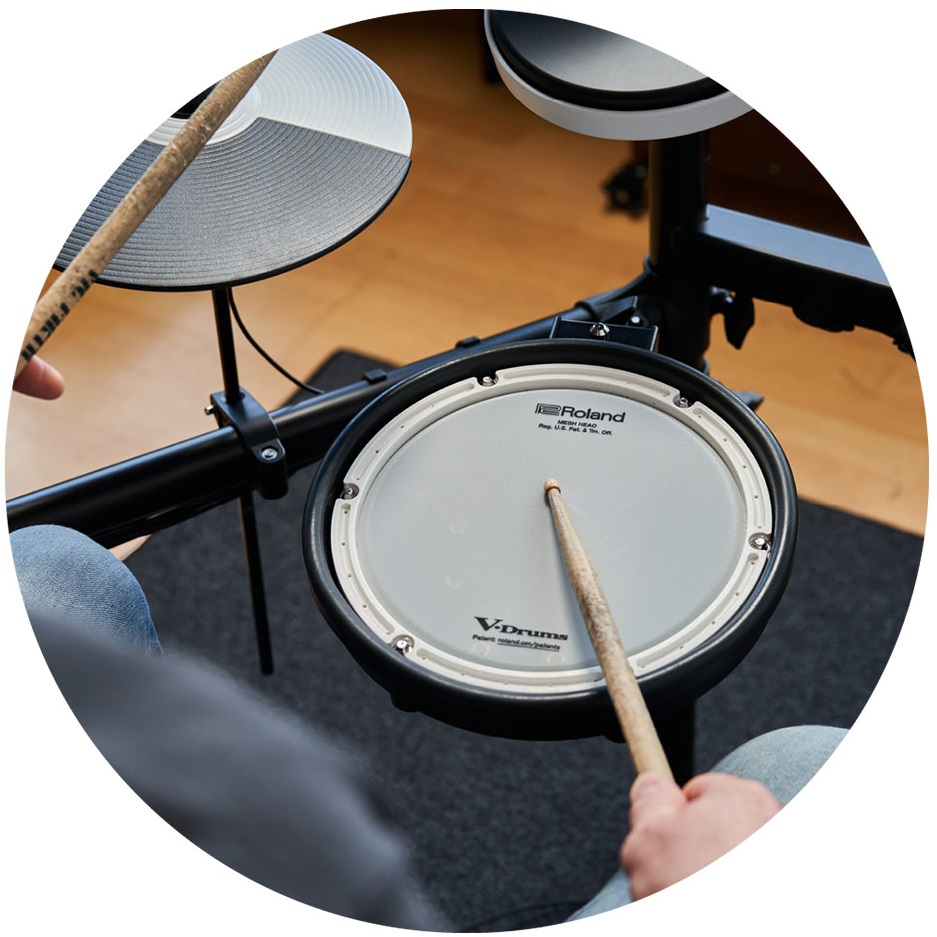 Roland TD-02KV E-Drum Set Conjunto Bateria Eletrónica