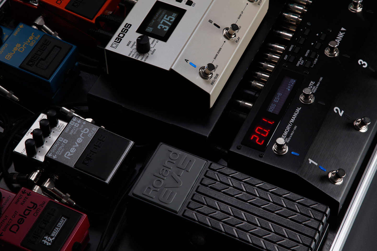BOSS ES-8 Comutador de Efeitos Profissional para Guitarra e Baixo