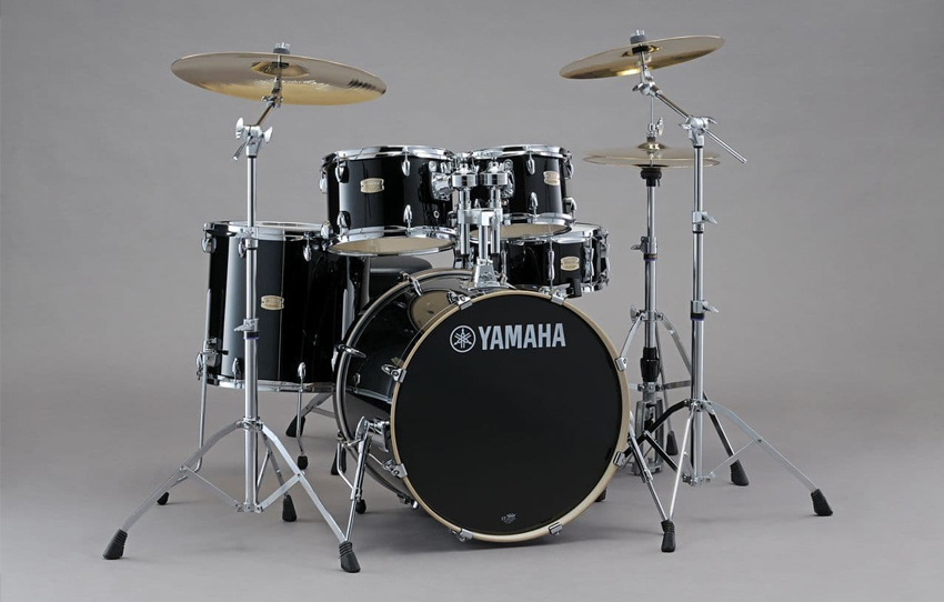 Yamaha Stage Custom Birch Raven Black com Hardware 22