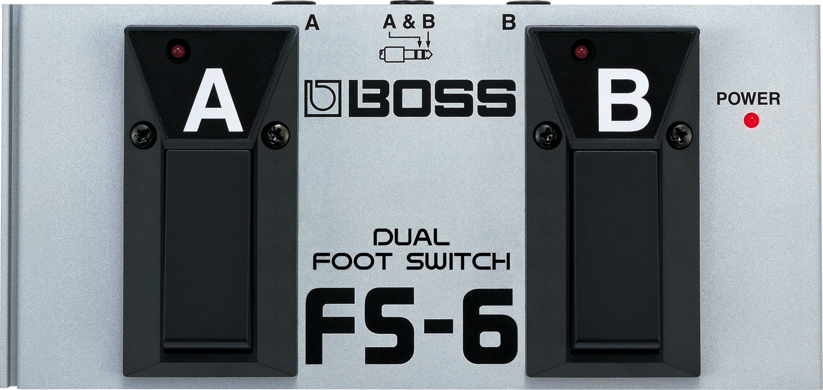 BOSS FS-6 Pedal Footswitch Duplo para Controlo Funções