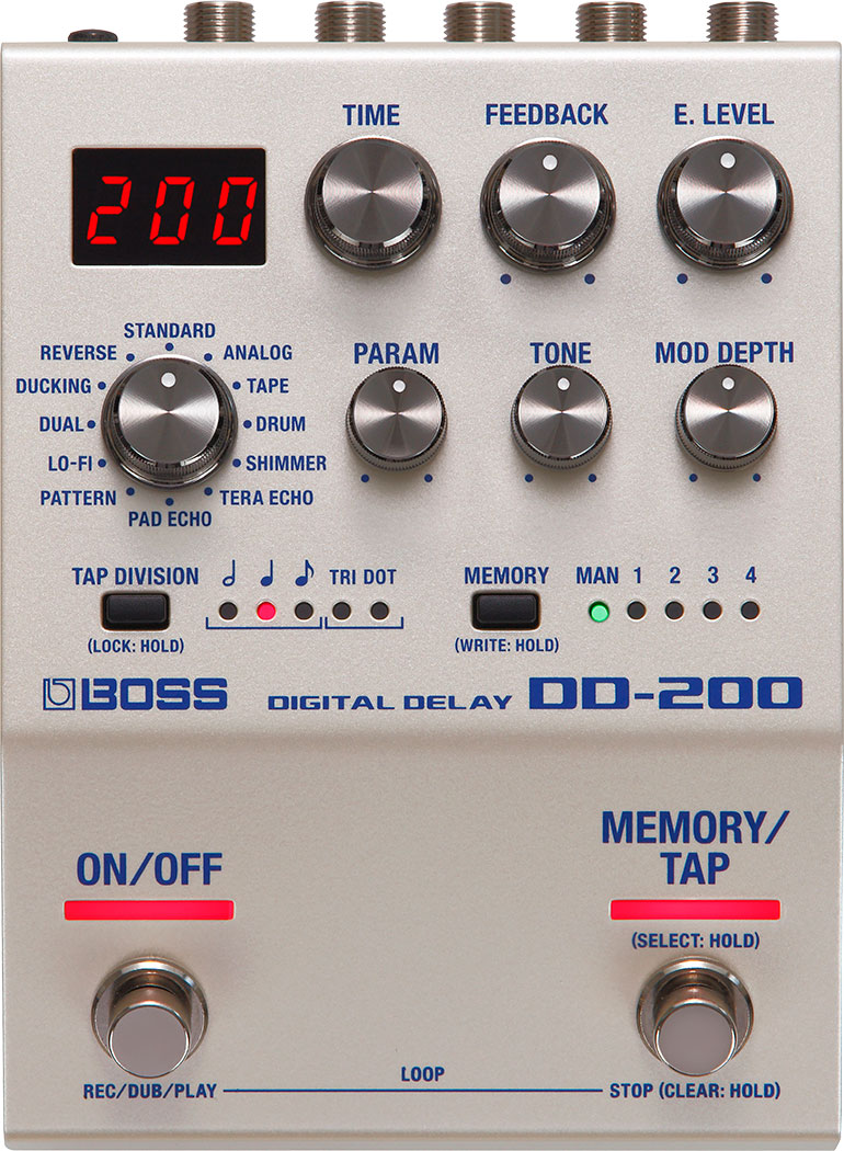 BOSS DD-200 Pedal DELAY Digital Premium