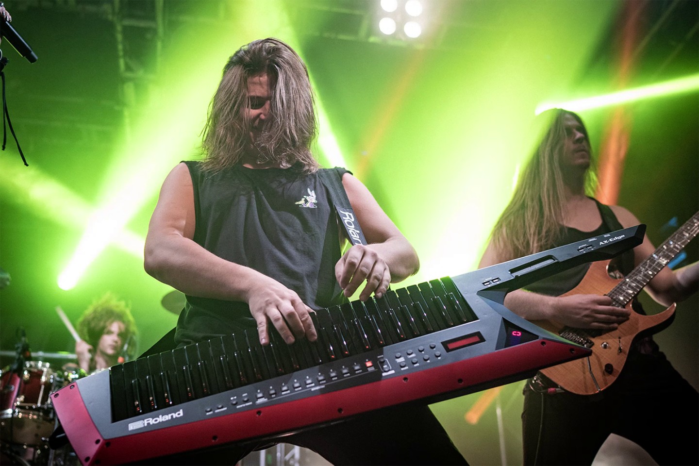 KEYTAR Profissional Roland AX-EDGE-W Branco Tecnologia ZEN-CORE