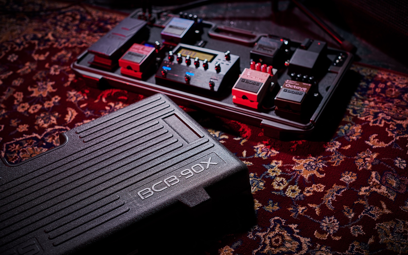 BOSS BCB-90X Pedalboard para 9 Pedais Compactos Efeitos