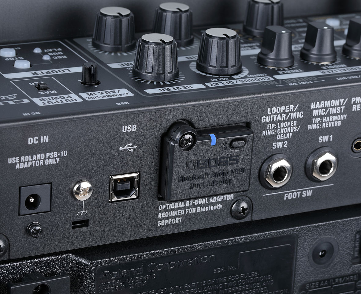 BOSS CUBE STREET II RED Coluna Portátil Stereo MULTI-INSTRUMENTOS
