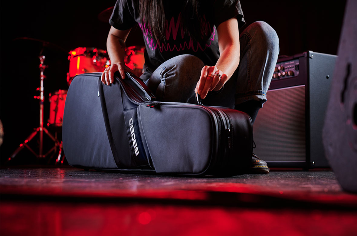 BOSS CB-EG20 Saco Transporte Semi-rigido para Guitarra Elétrica