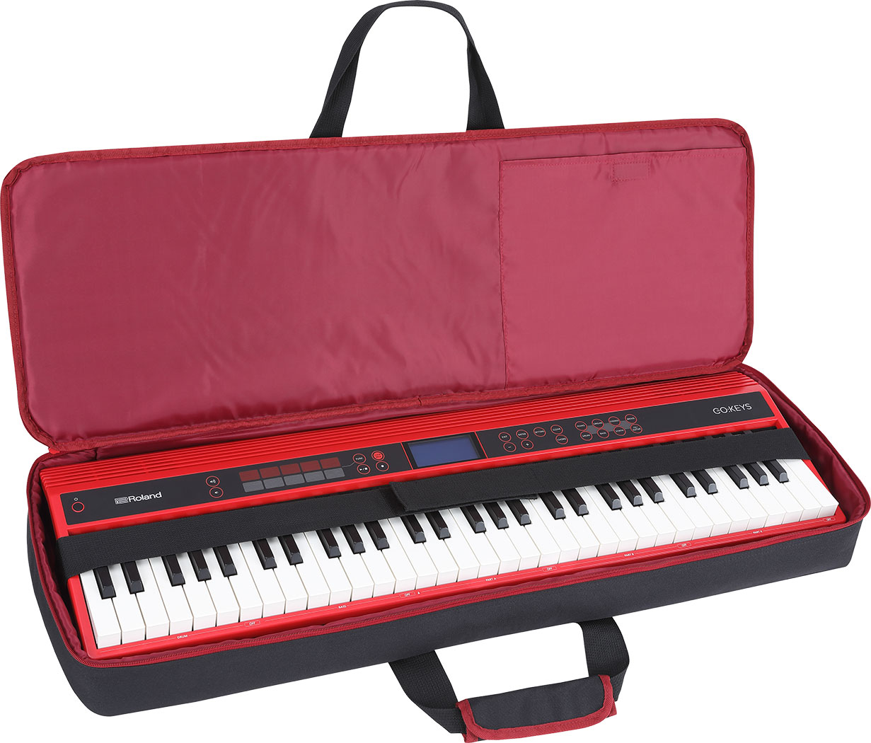 Roland CB-GO61KP Saco Transporte com Alças para Roland GO:PIANO (GO-61P) e Roland GO:KEYS (GO-61K)