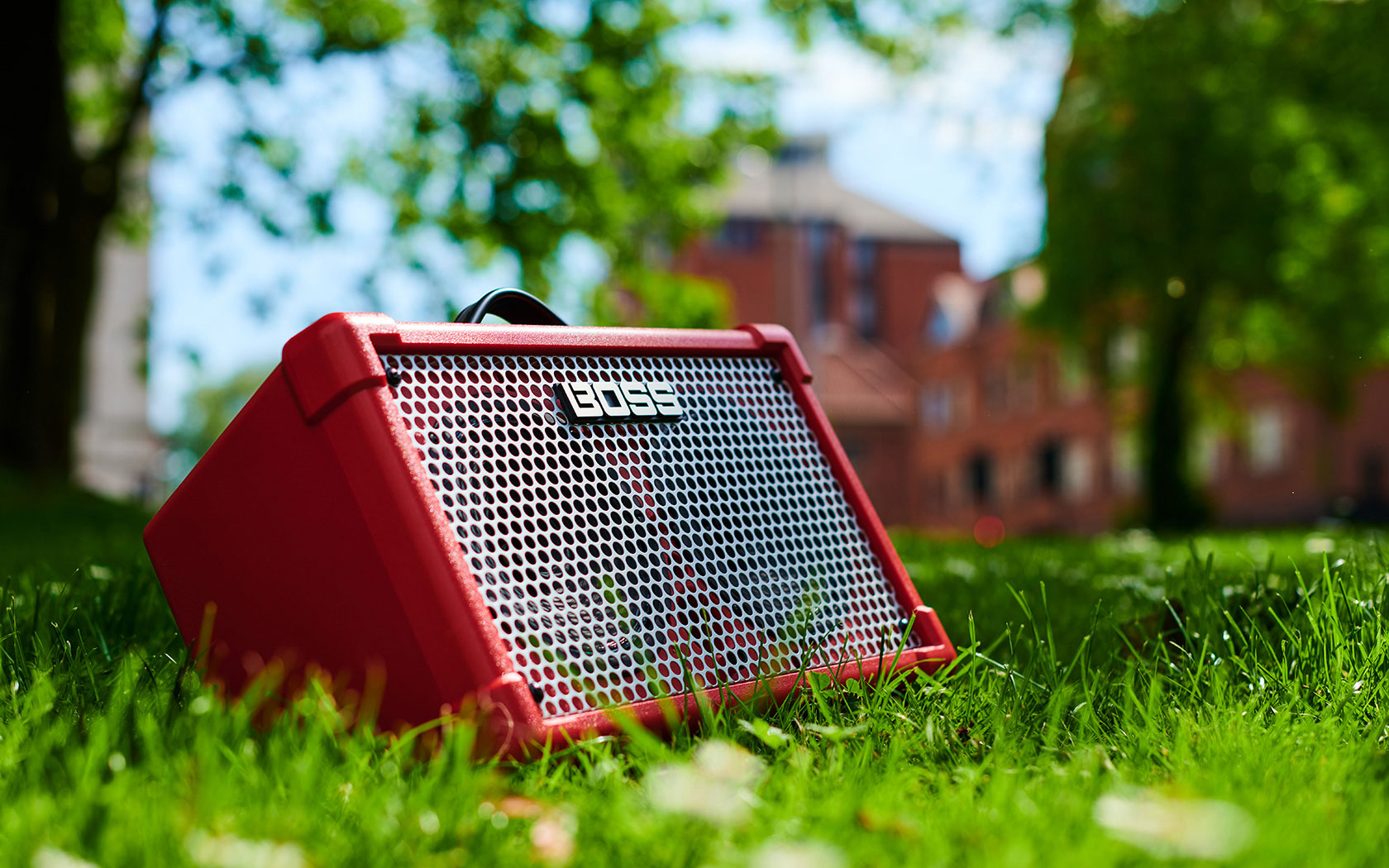 BOSS CUBE STREET II RED Coluna Portátil Stereo MULTI-INSTRUMENTOS