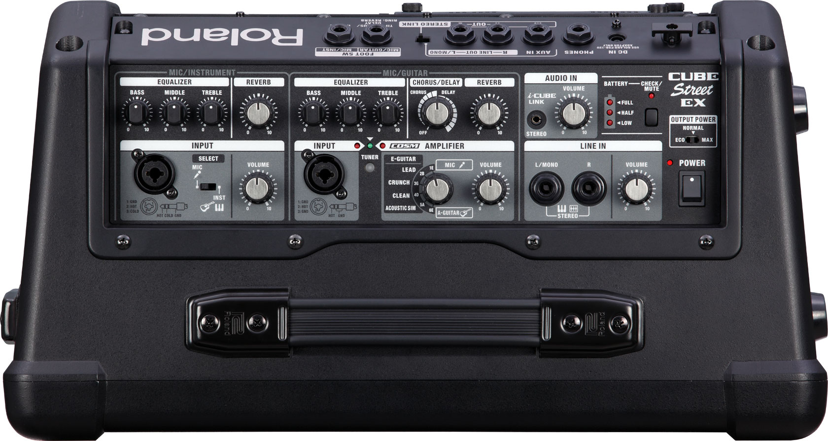 Roland Cube Street EX Coluna Amplificada Portátil 50W