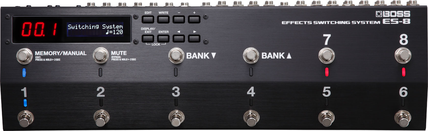 BOSS ES-8 Comutador de Efeitos Profissional para Guitarra e Baixo