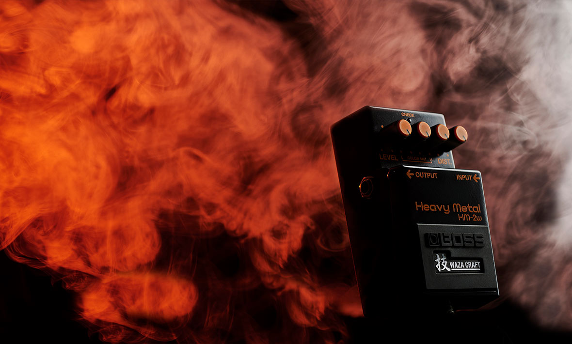 BOSS HM-2W Heavy Metal Distorção Edição Especial WAZA CRAFT