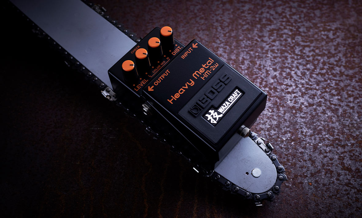BOSS HM-2W Heavy Metal Distorção Edição Especial WAZA CRAFT