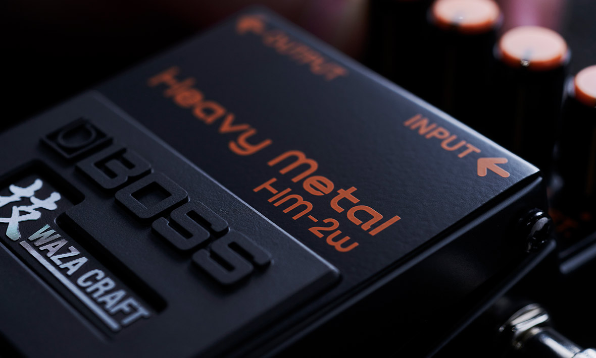 BOSS HM-2W Heavy Metal Distorção Edição Especial WAZA CRAFT