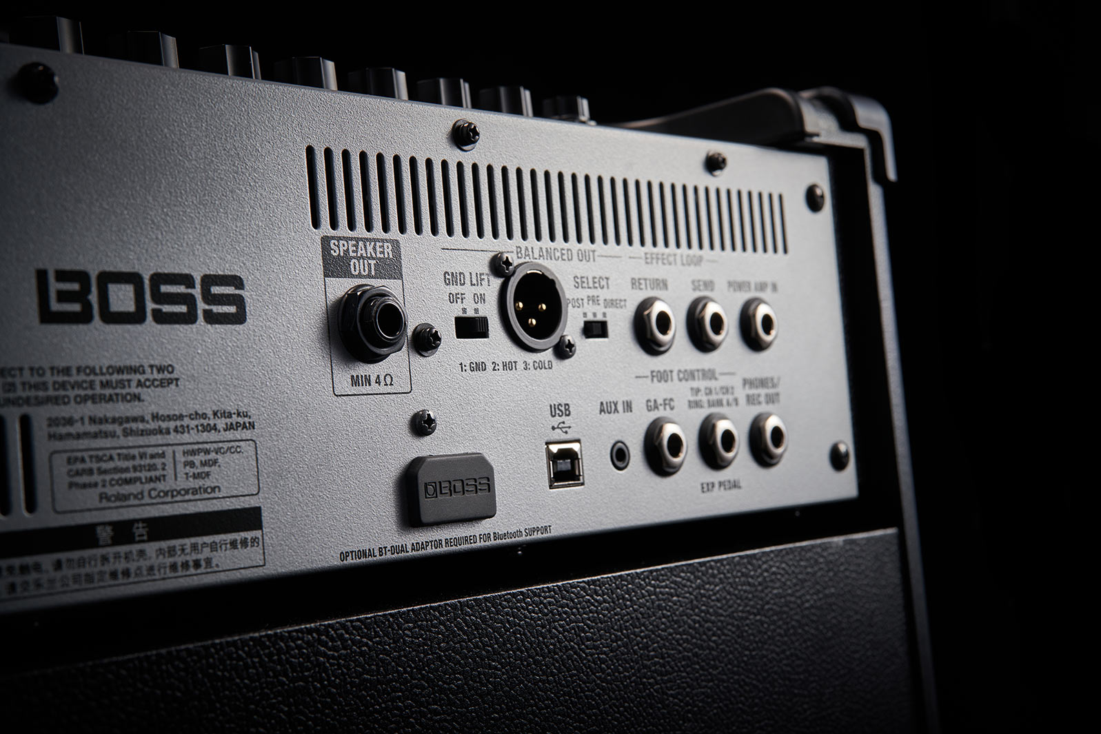 BOSS KATANA-210 BASS Combo Baixo Profissional Classe AB 160W 2x10