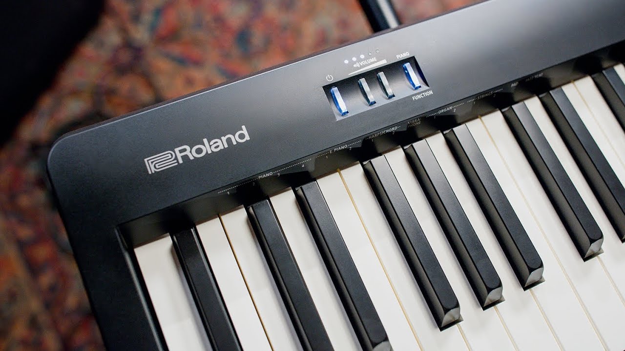 Roland FP-10 BK Piano Portátil Preto com porta USB e Bluetooth