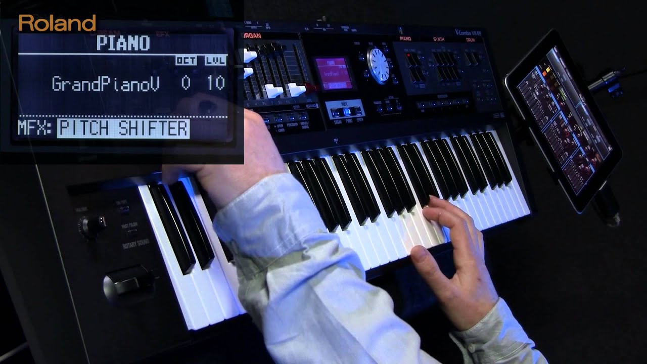 Sintetizador Roland VR-09B V-COMBO 61 teclas portátil