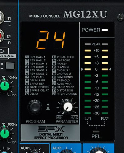 Yamaha mg-12ux