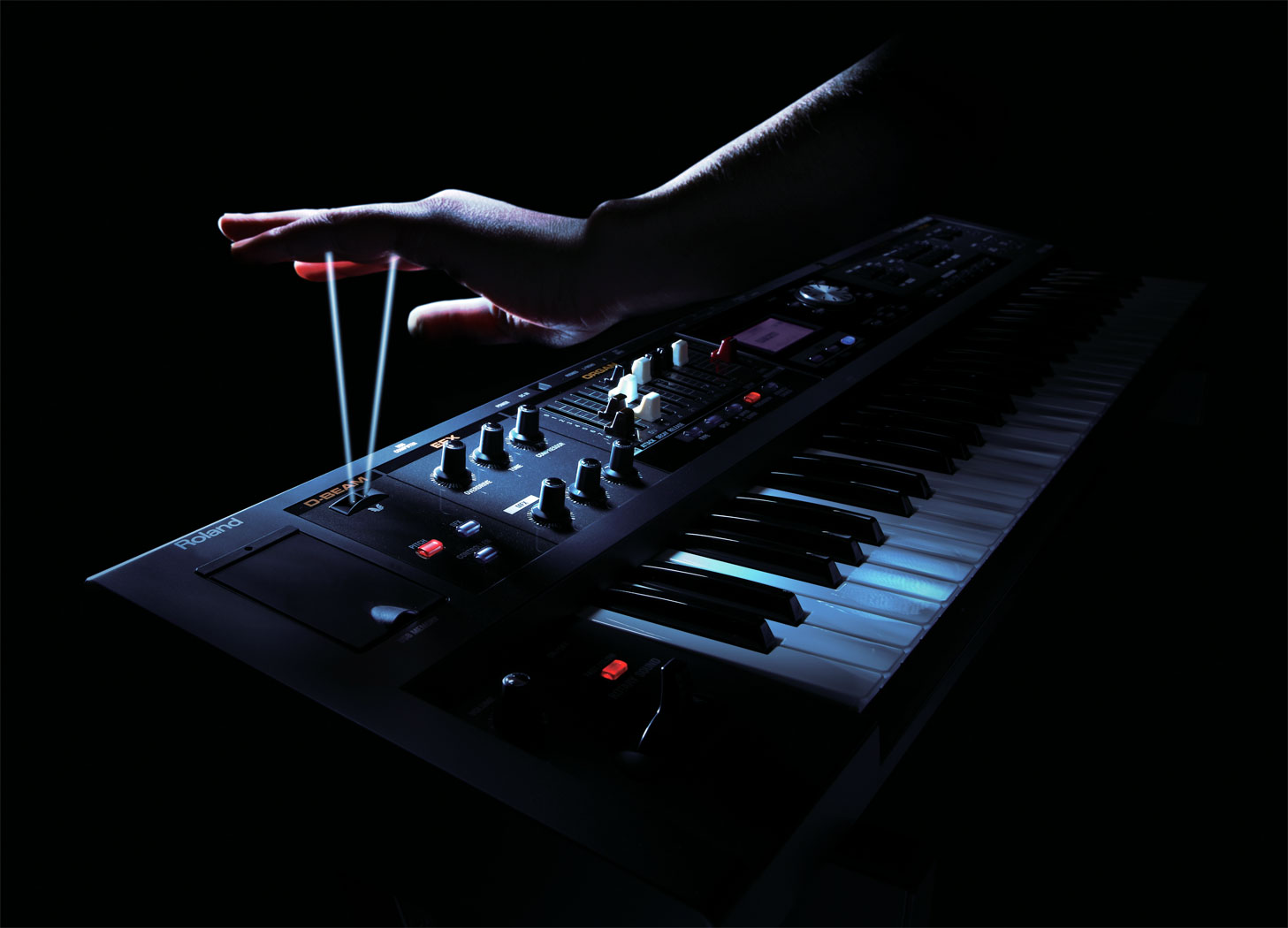 Sintetizador Roland VR-09B V-COMBO 61 teclas portátil